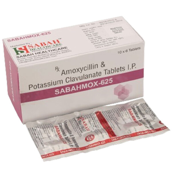 Sabahmox 625 - 6 Tablets